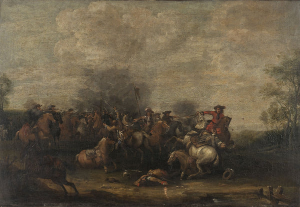 Cavalry Battle 17th century