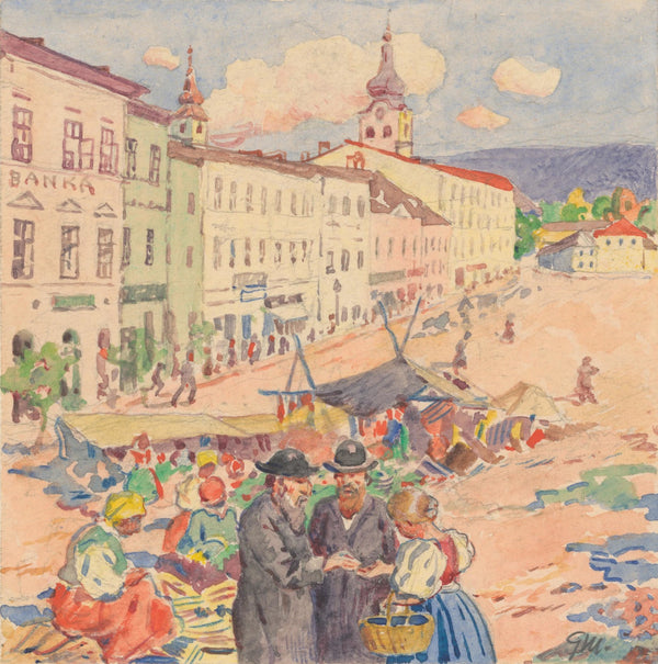 11 At the Market 1932