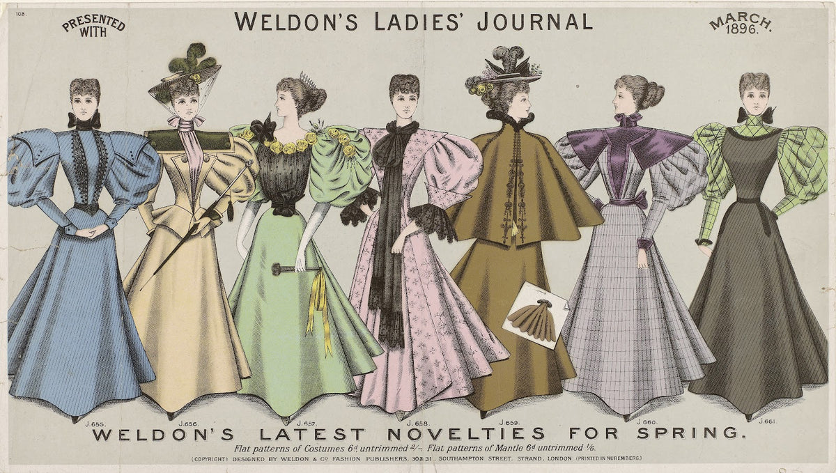 Weldons Ladies Journal march 1896