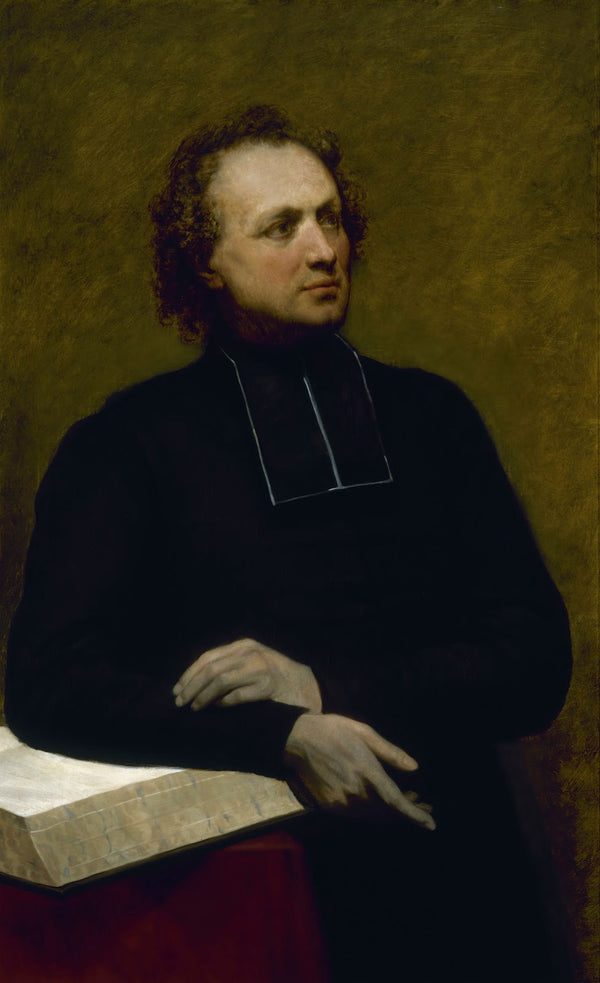 Portrait of Father Gaspard Deguerry 1849