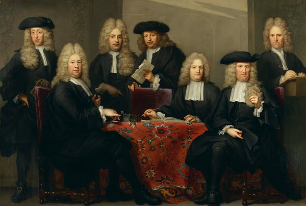 The regents of the Burgerweeshuis 1716