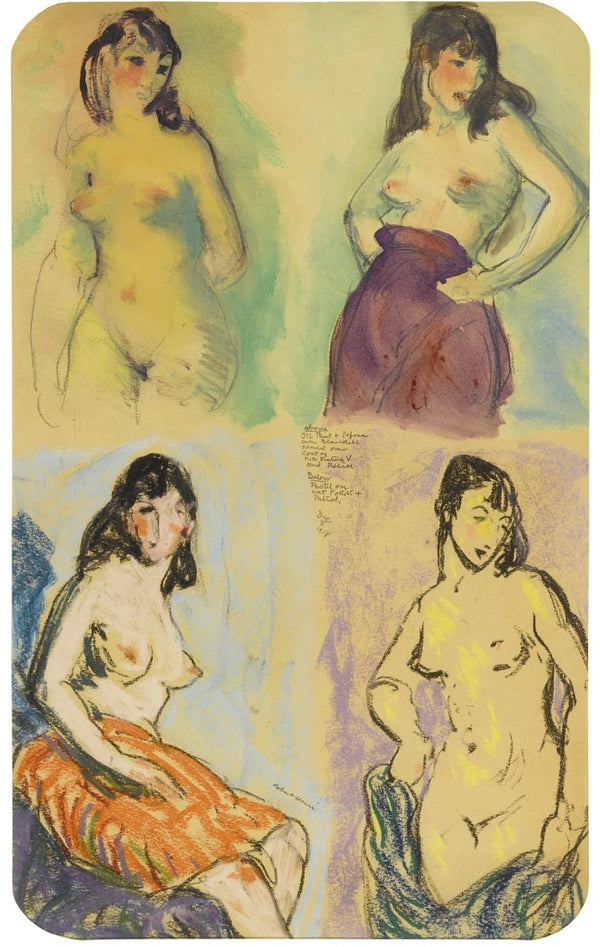 Four Studies of a Nude 1918