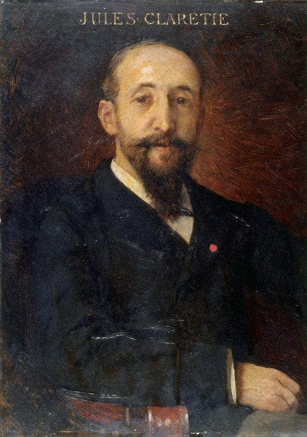 Jules Claretie 1840 1913 administateur de la Comédie Française 1880 1890