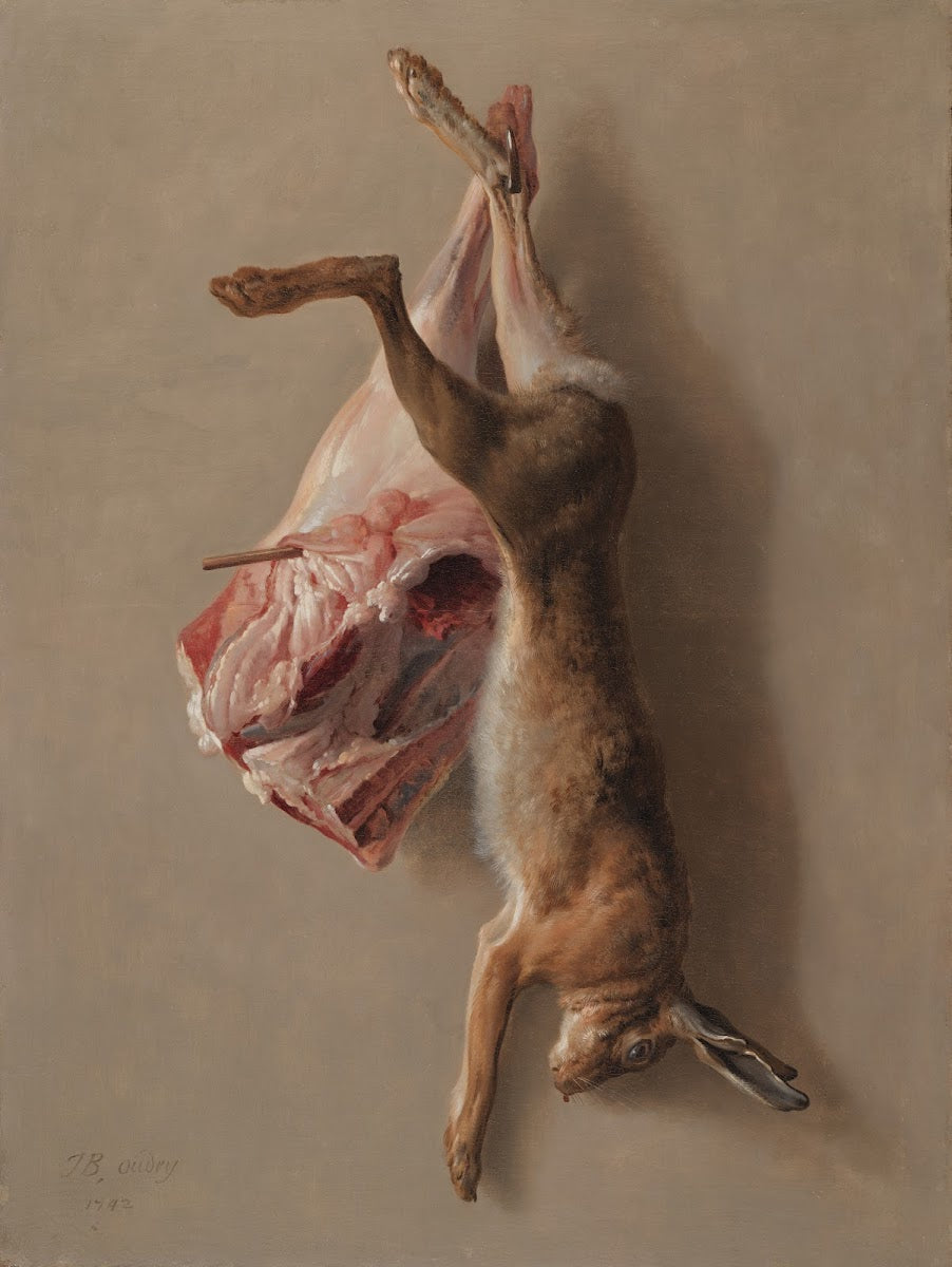 A Hare and a Leg of Lamb 1742