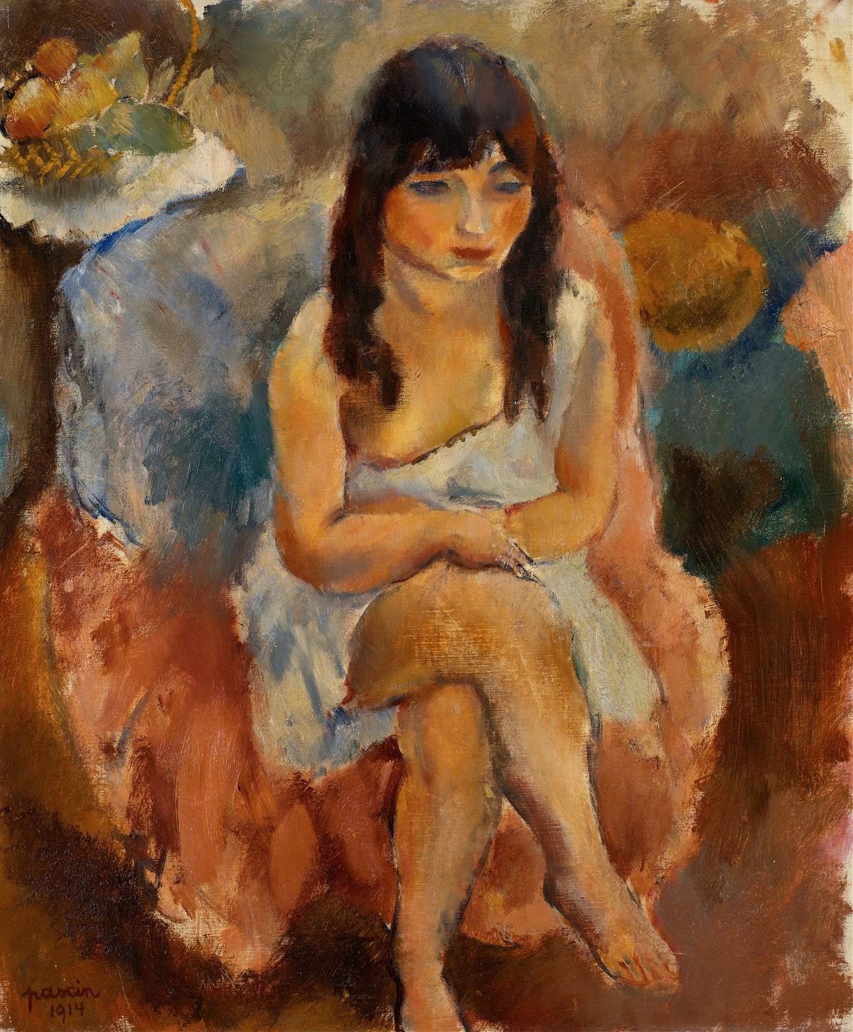 Seated Figure Jeune fille assise 1914