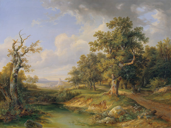 Waldpartie bei Mödling 1850