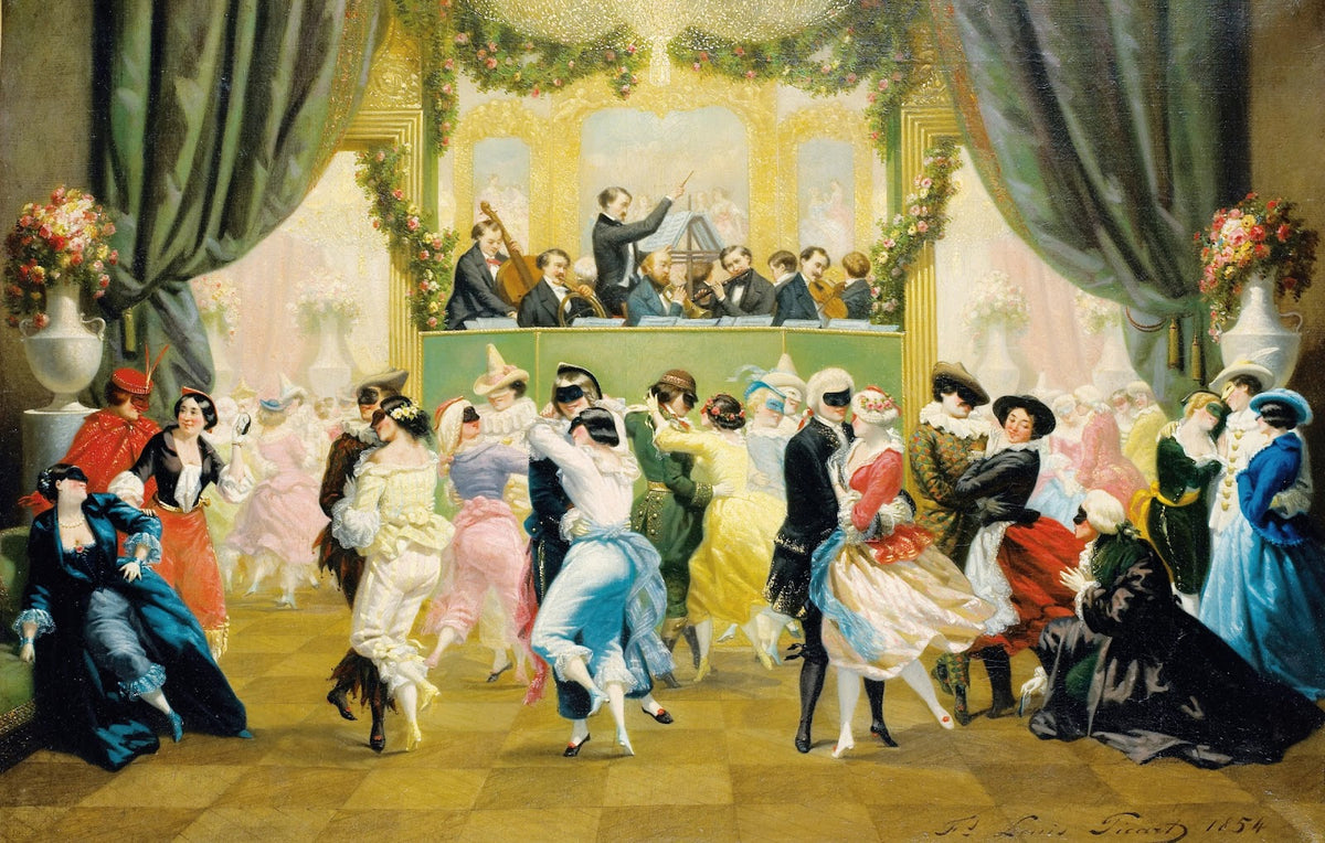 Le bal masqué 1854