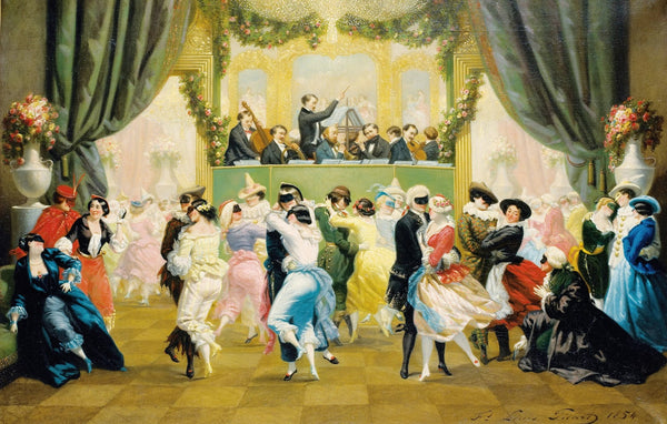 Le bal masqué 1854