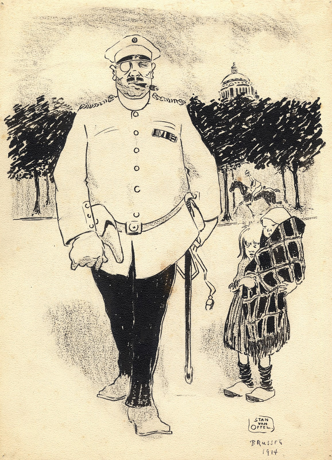 Overwinnaar en overwonnene 1914