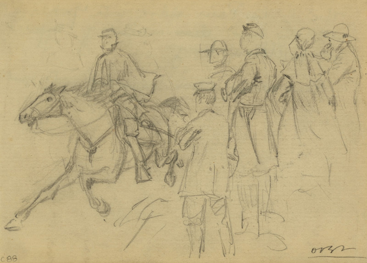 The C de Paris riding into Yorktown with the first clear account of affairs at W