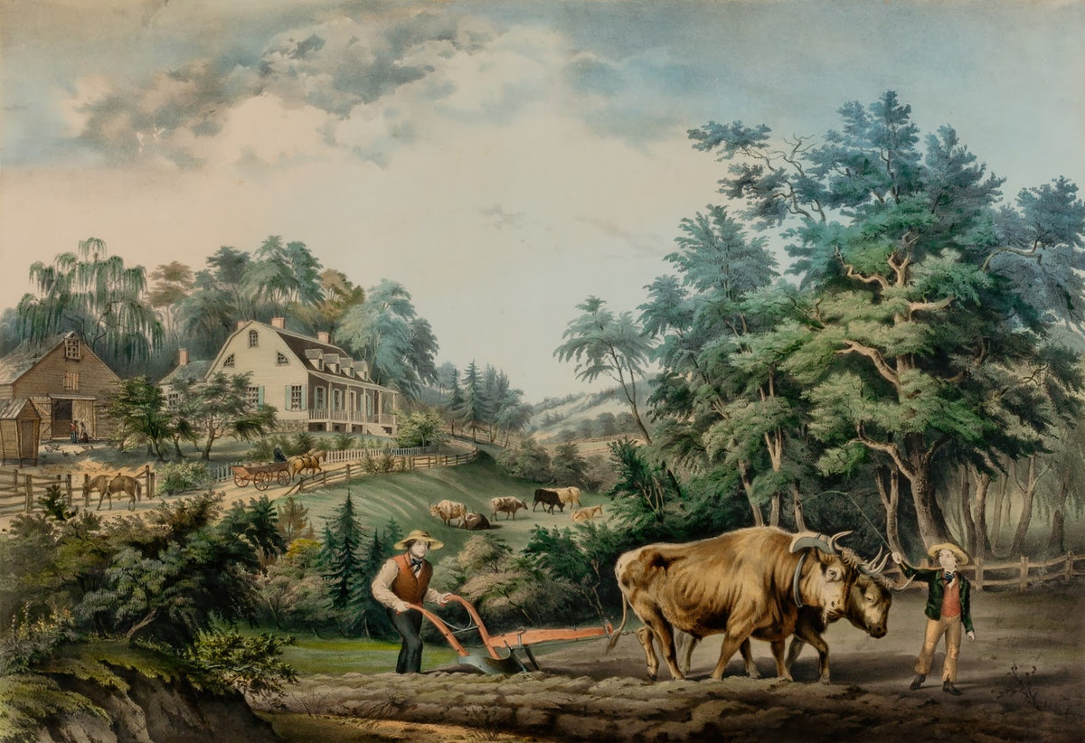 American Farm Scenes no 1 1853