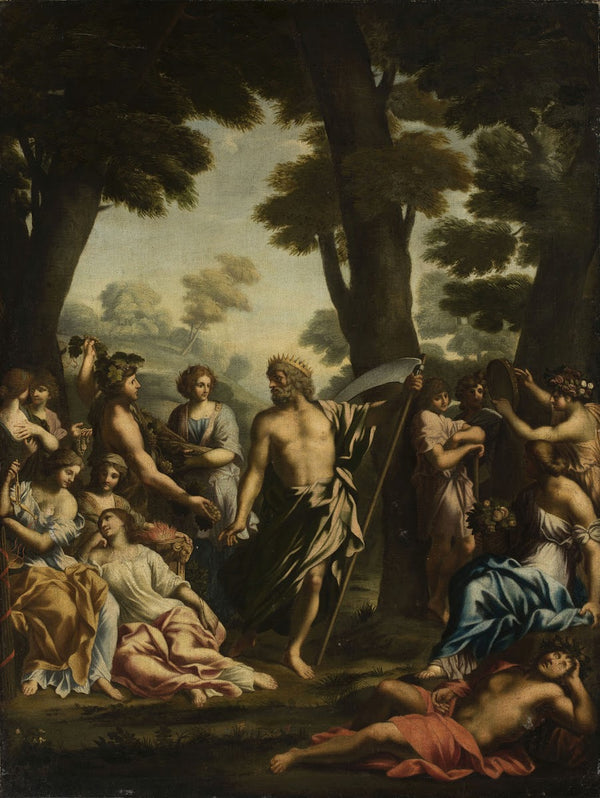 Saturn and muses