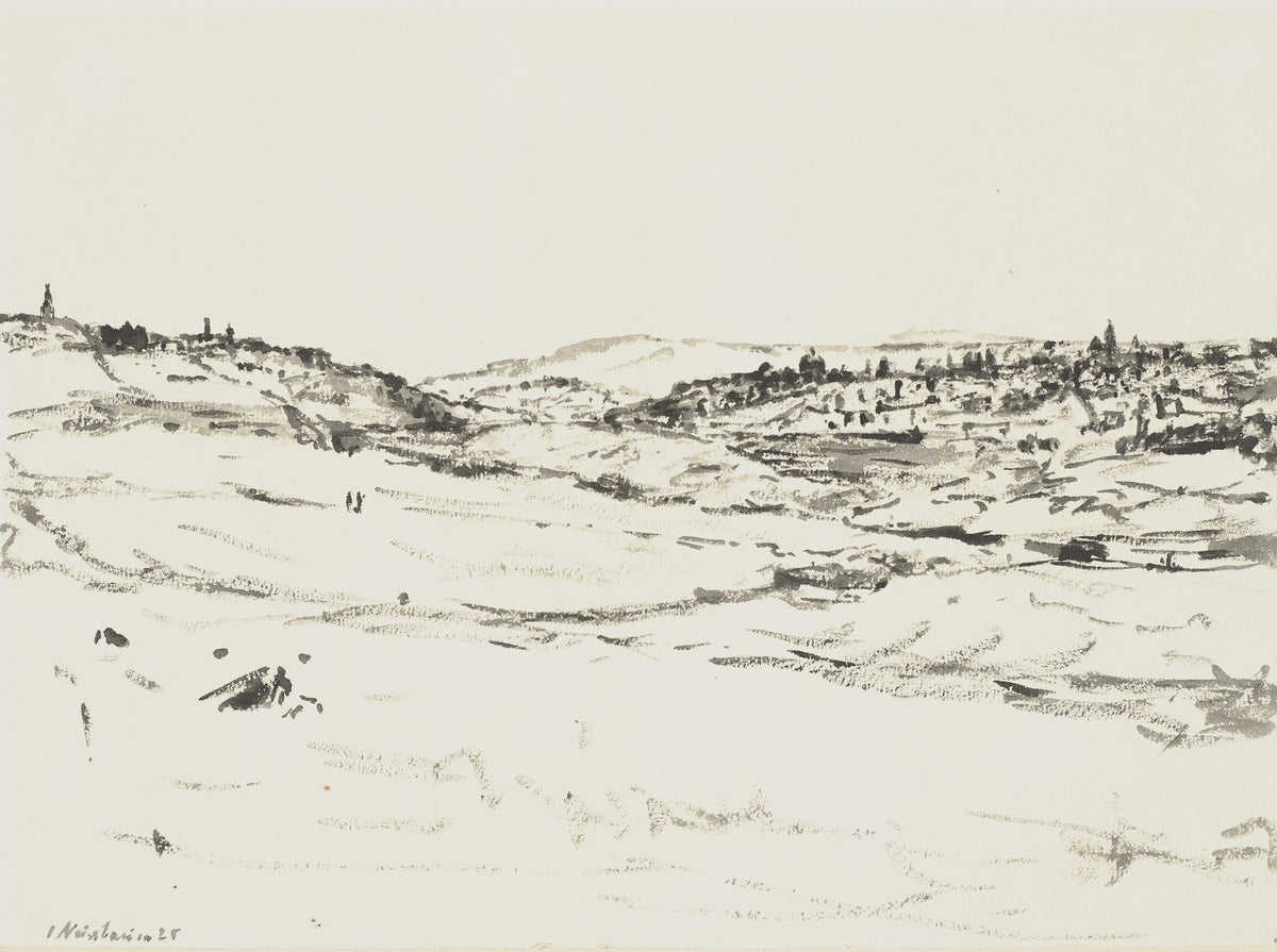 Jerusalem am Ölberg von Nord 1925