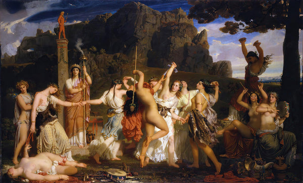 The Dance of the Bacchantes 1849