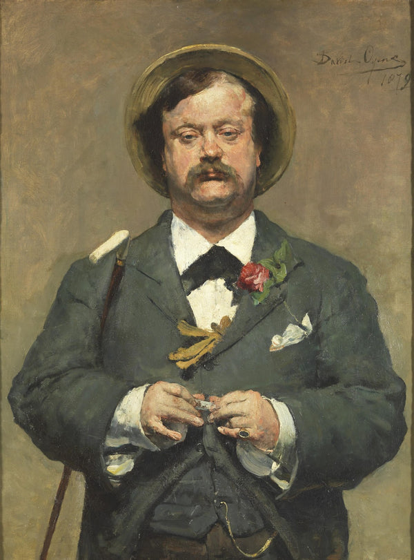 Portrait of the Painter Pieter Oyens 1879