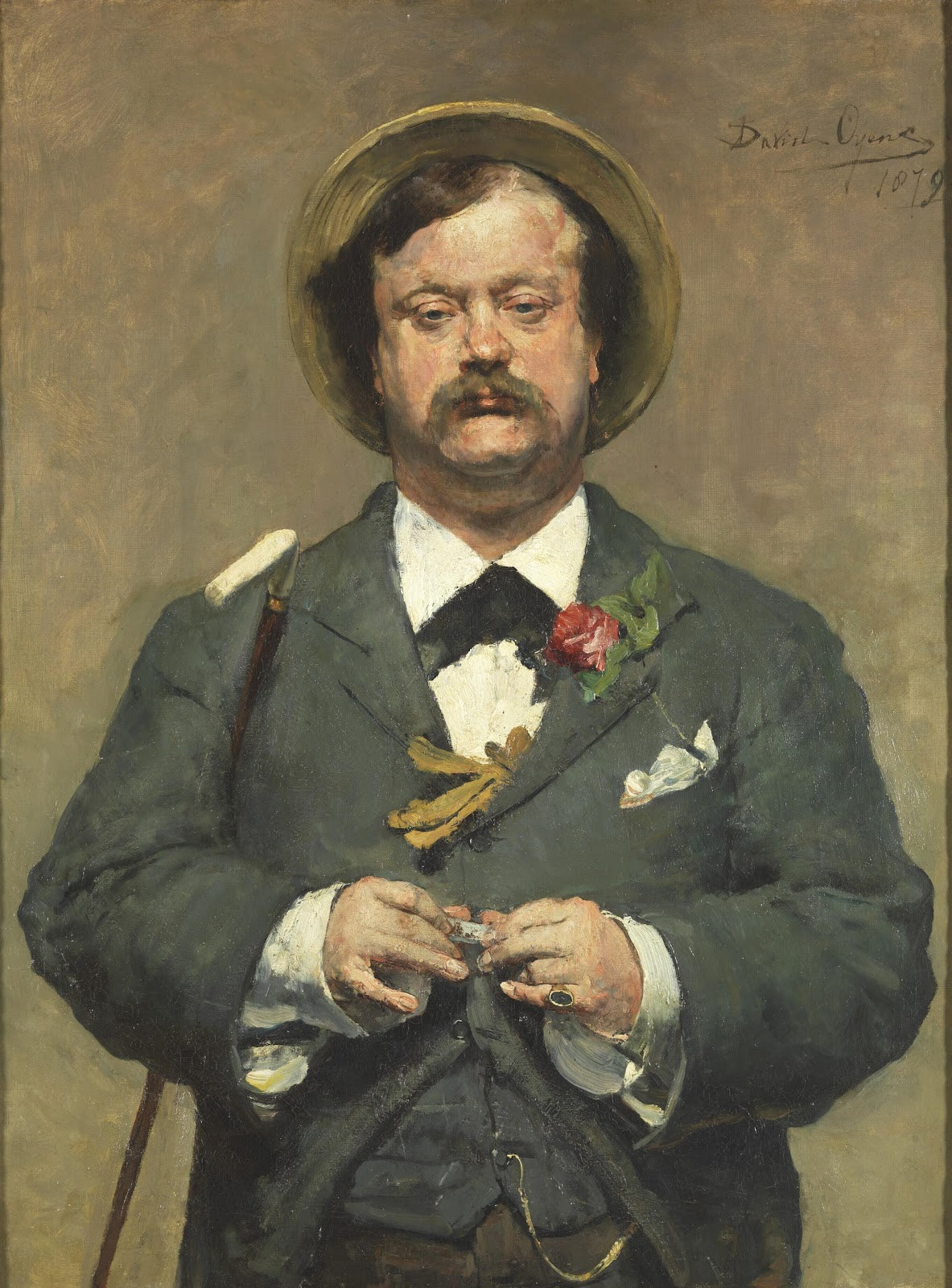 Portrait of the Painter Pieter Oyens 1879