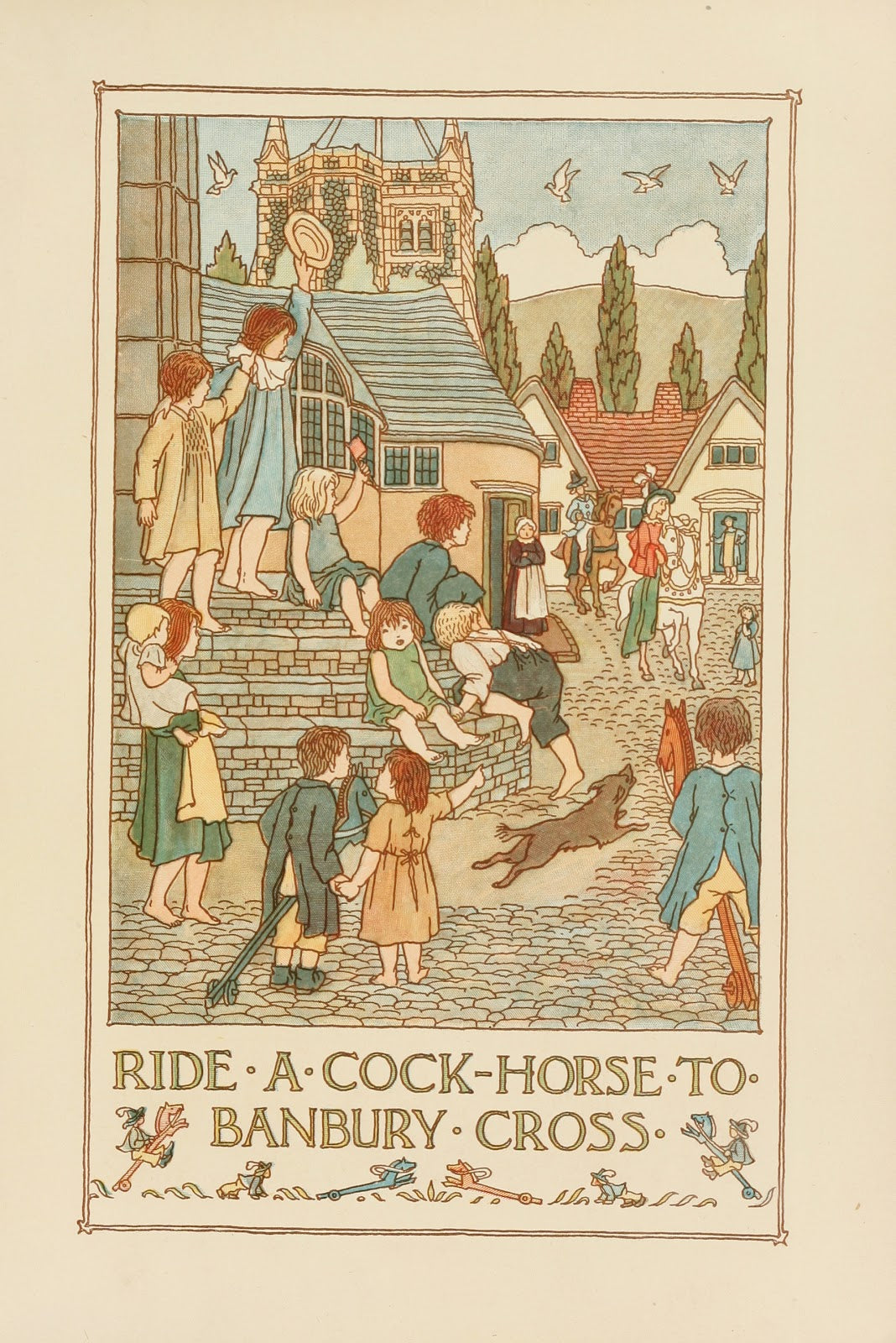 Ride a Cock Horse 1880s