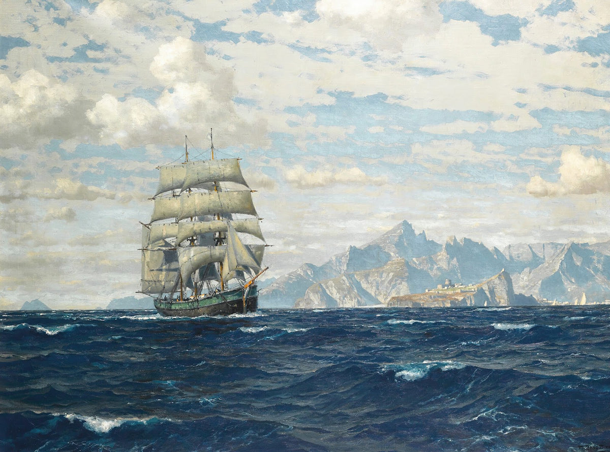 Tall Ship Off Crete