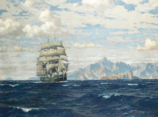 Tall Ship Off Crete