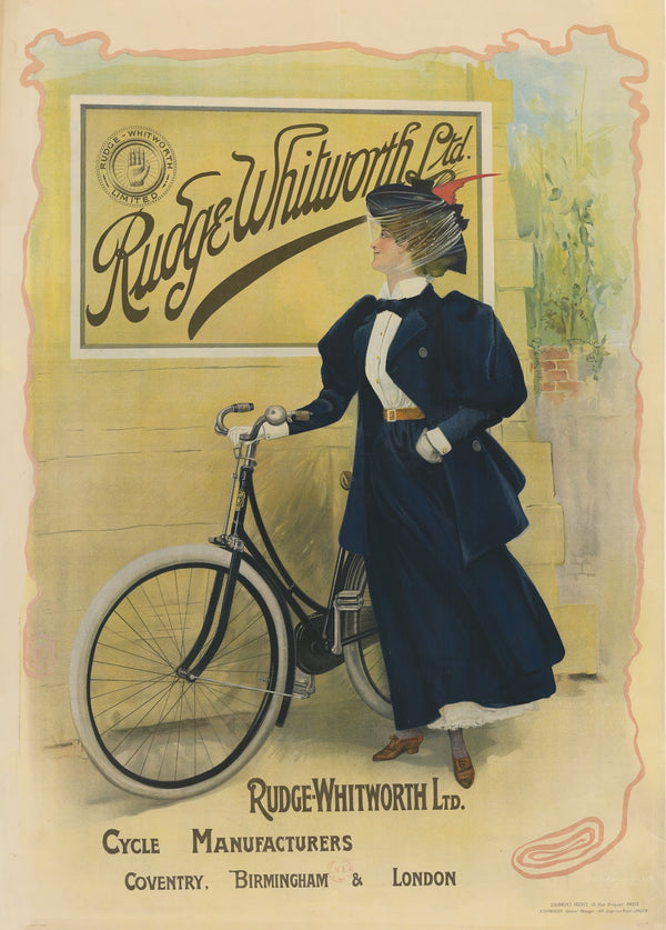 Rudge Whitworth Ltd Cycle Manufacturers Coventry Birmingham London 1897