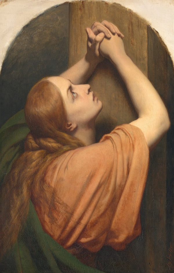 Mary Magdalene At The Foot Of The Cross