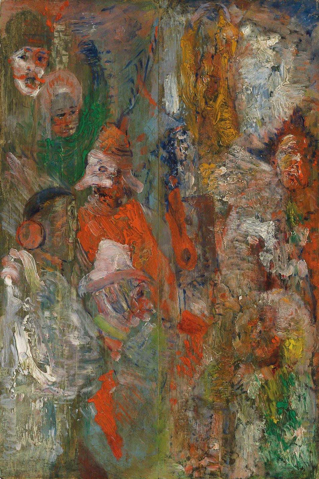 Scène carnavalesque 1890