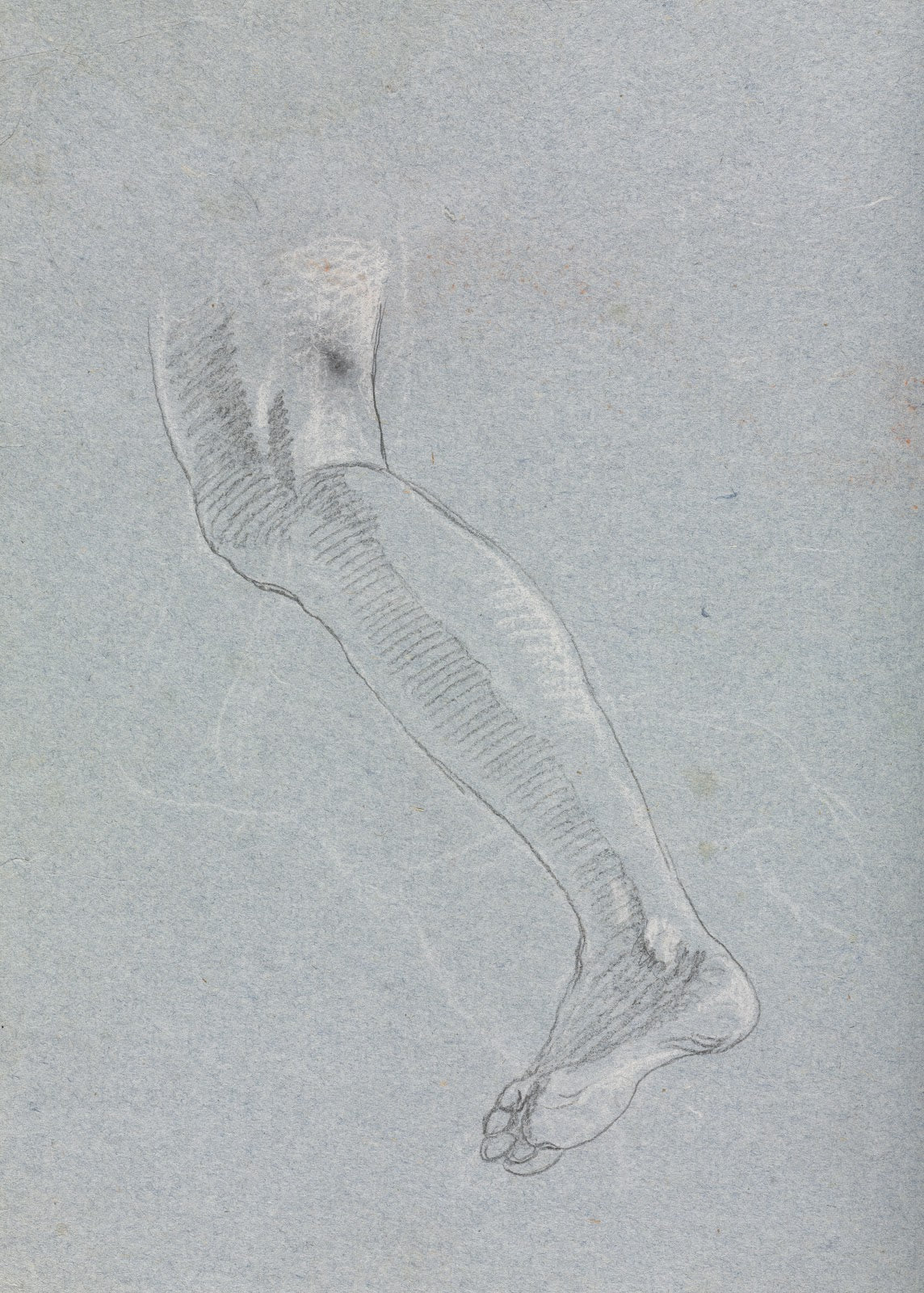 Verona Sketchbook Left leg page 28 1760