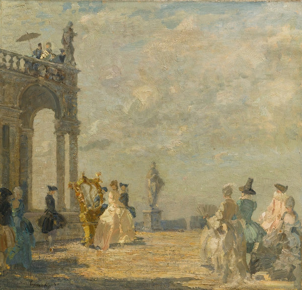 The Festival Arrival 1925