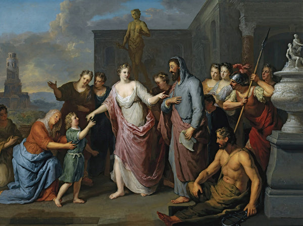 Olympia Presenting The Young Alexander The Great To Aristotle