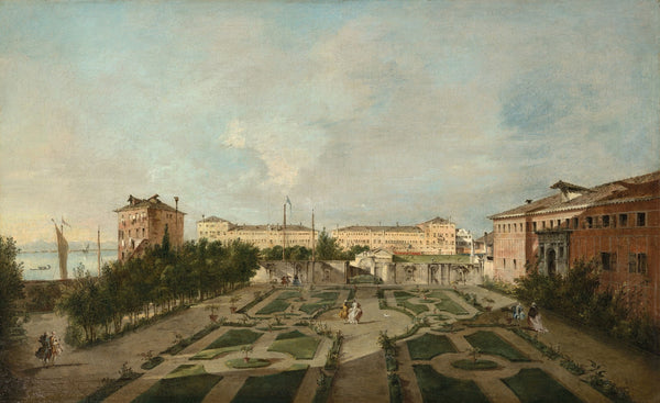 The Garden of Palazzo Contarini dal Zaffo late 1770s