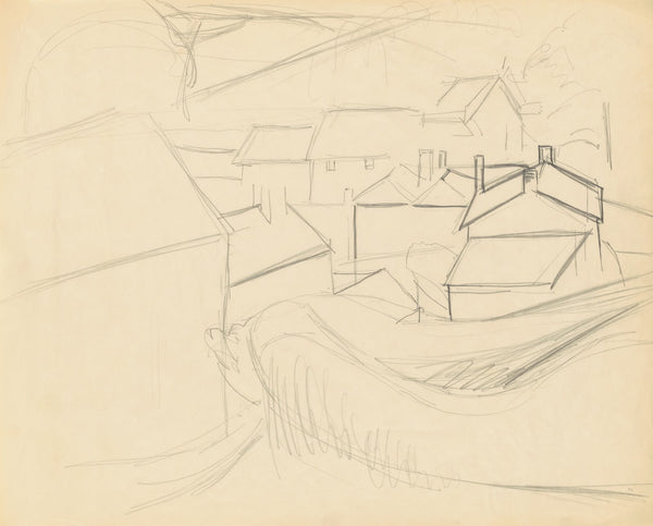 Sketchbook of Fred J Porter 1930s