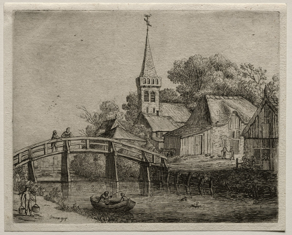 The Wooden Bridge c 1650