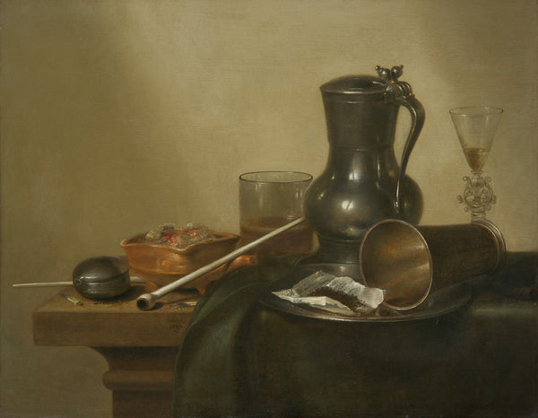 Tobacco Still Life 1637