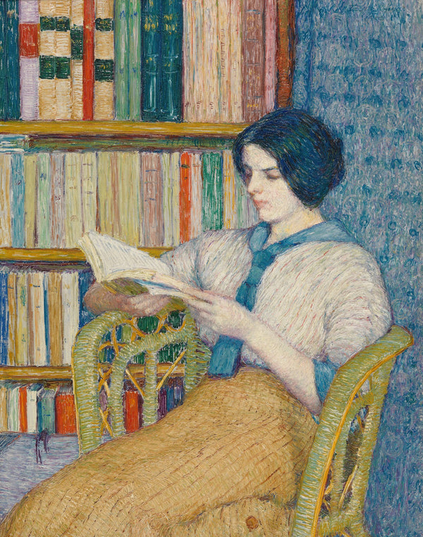Woman Reading before 1925