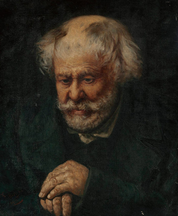 Portrait of an old man 1880