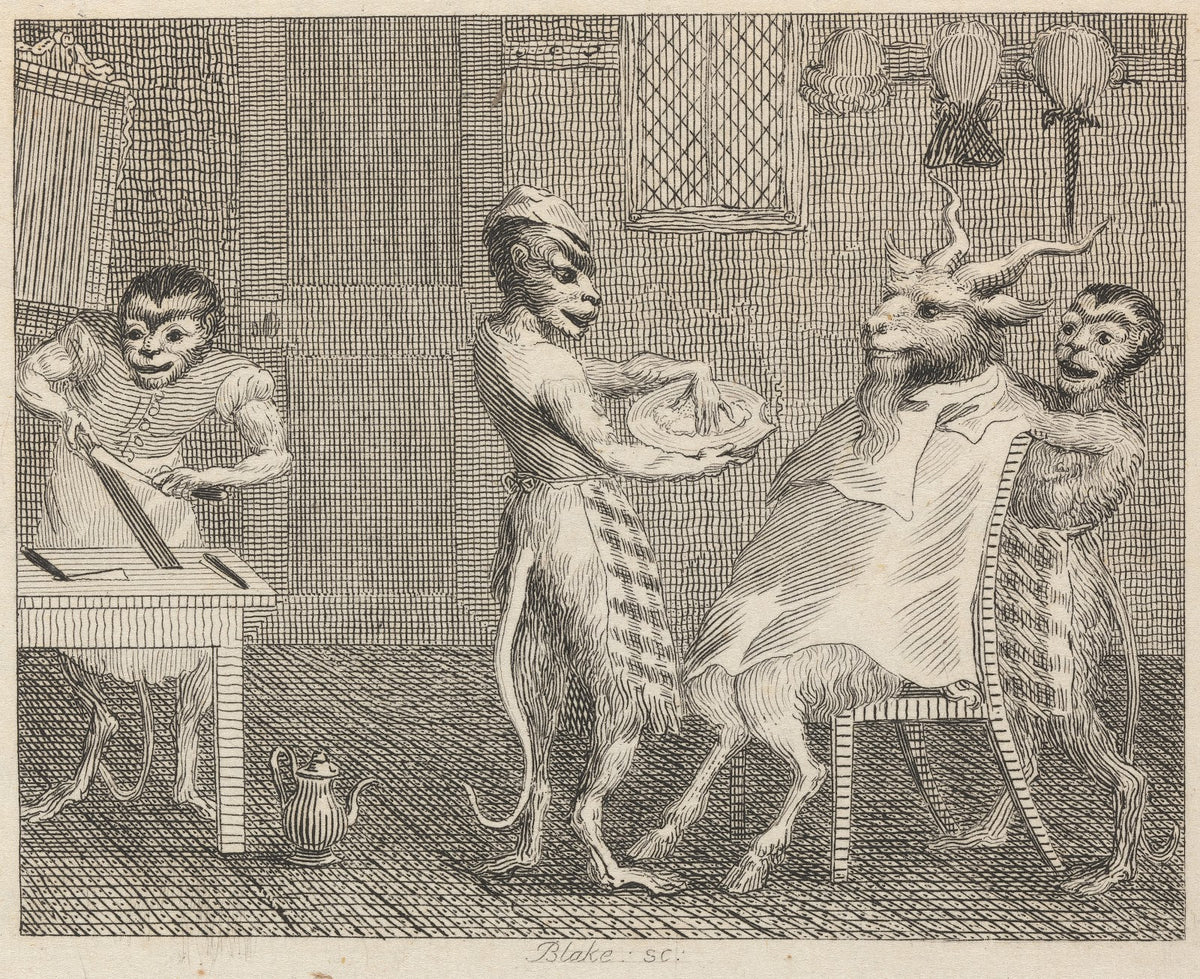 Fable XXII The Goat Without a Beard 1793