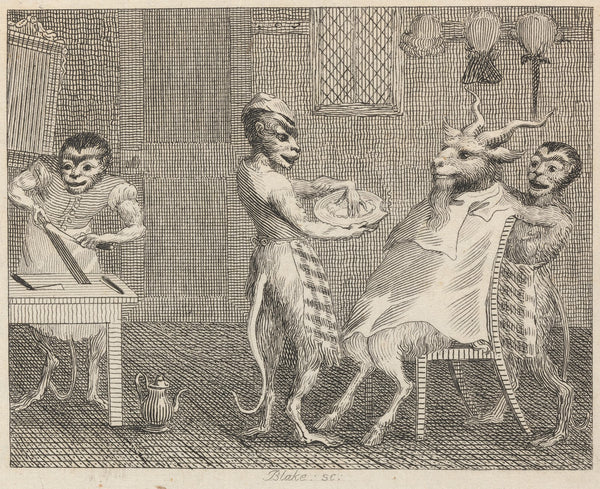 Fable XXII The Goat Without a Beard 1793