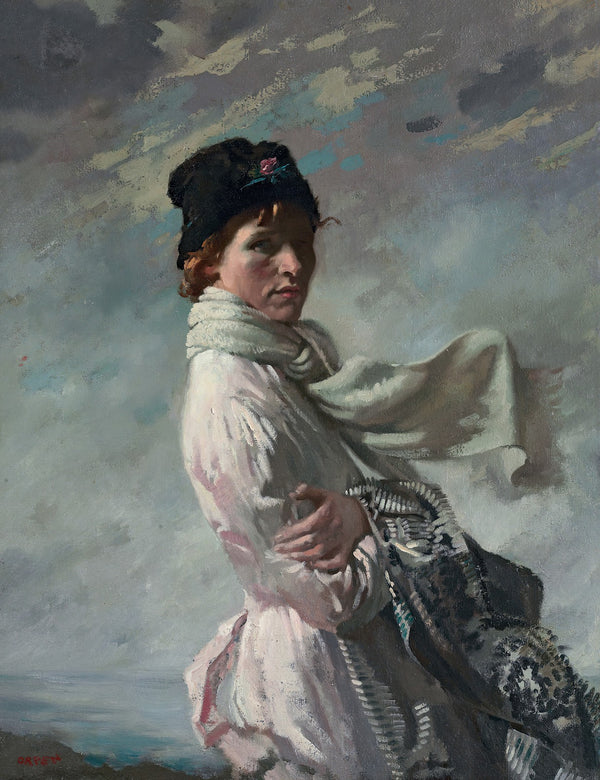 In Dublin Bay Portrait of the Artists Wife