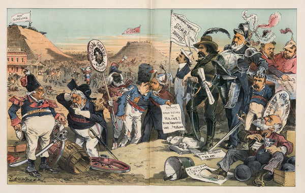 The pyrrhic victory of the Mulligan guards in Maine 1884