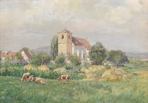 Kirche in Staatz 1896
