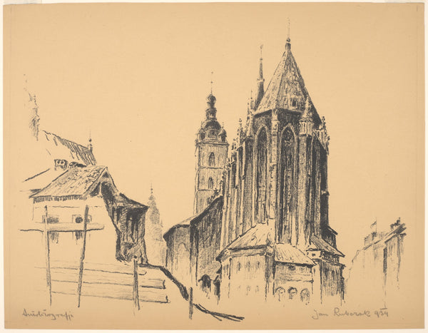 Kwitnący sad 1908