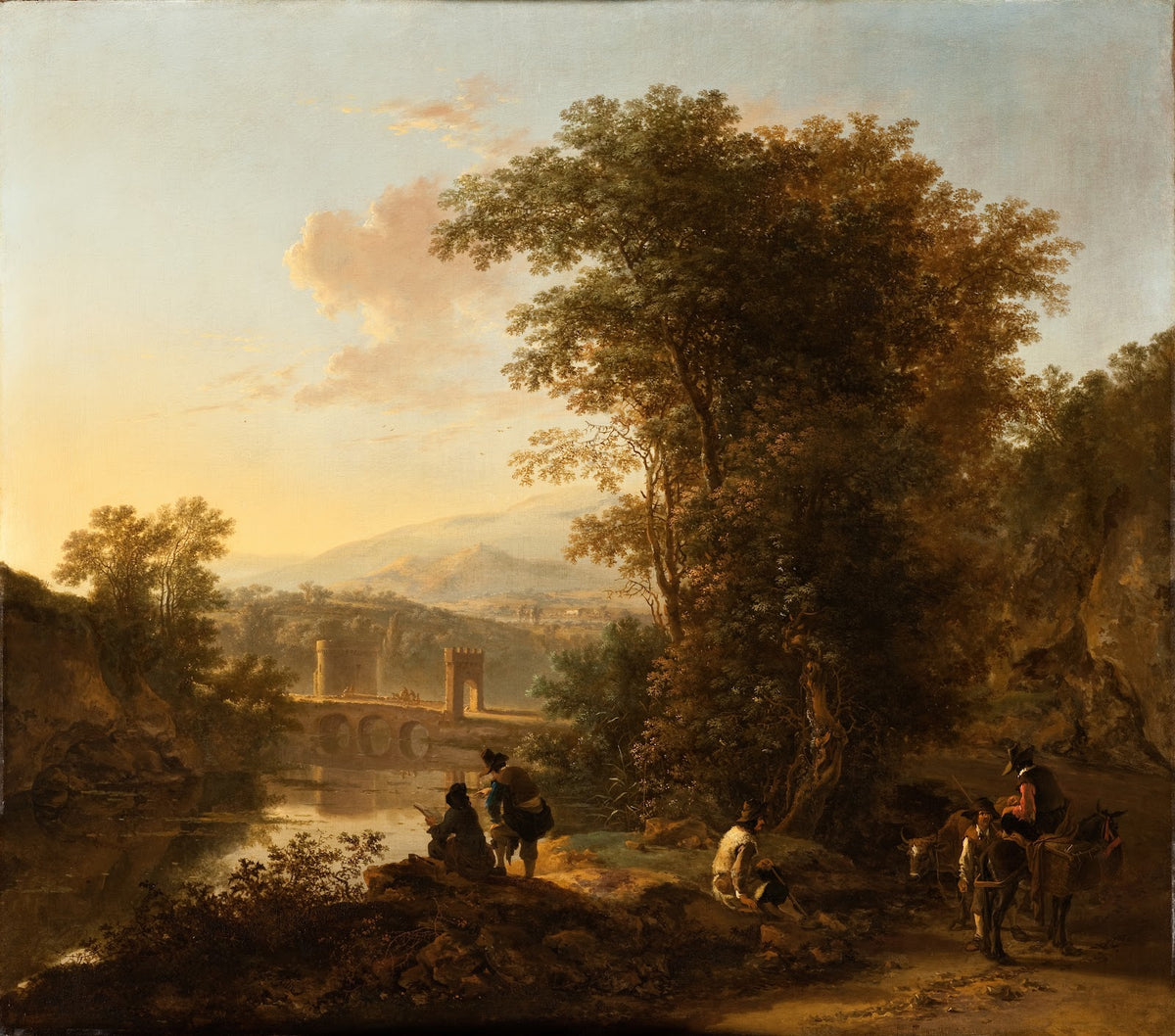 Landscape with a Draftsman circa 1645