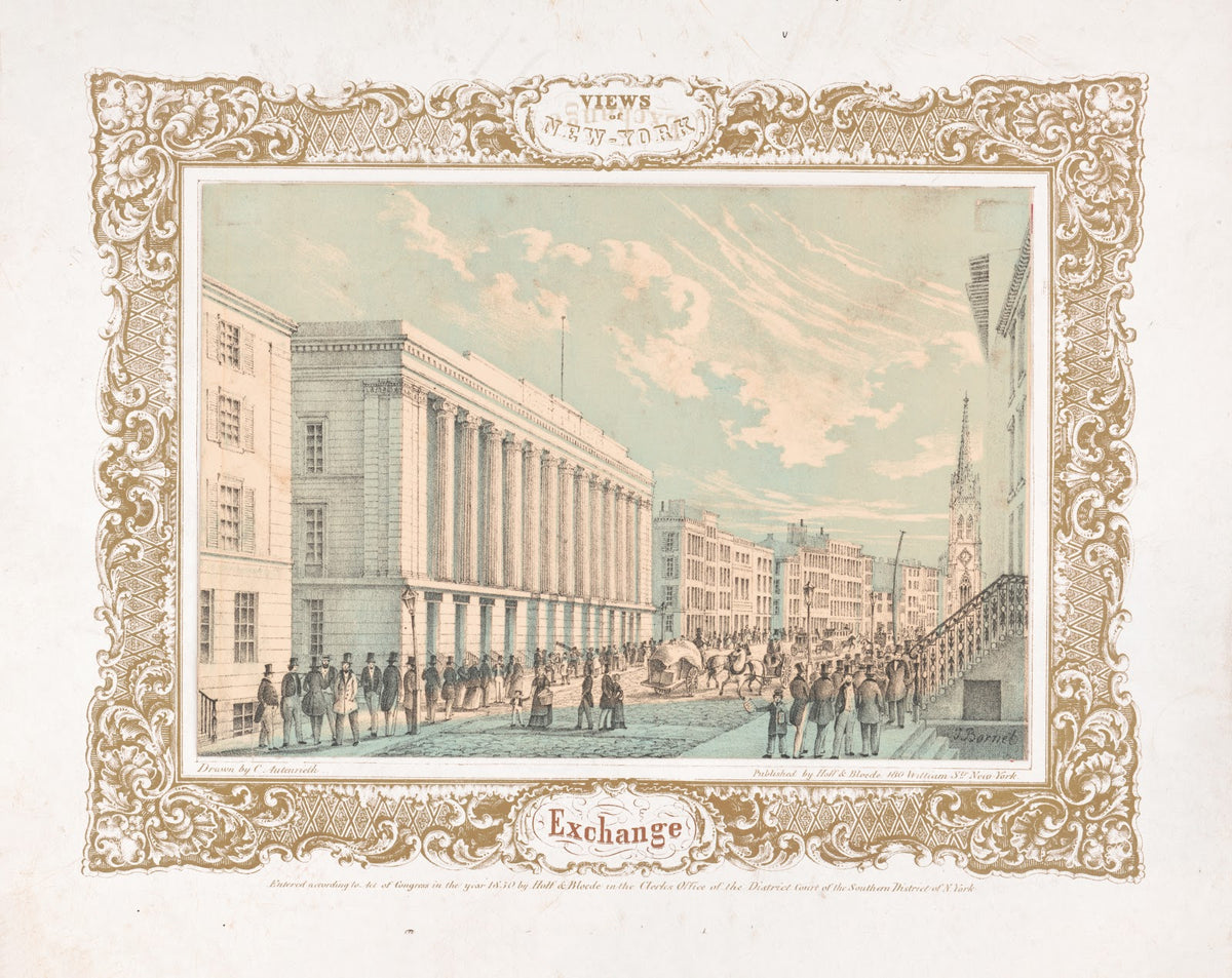 Views of New YorkExchange 1850