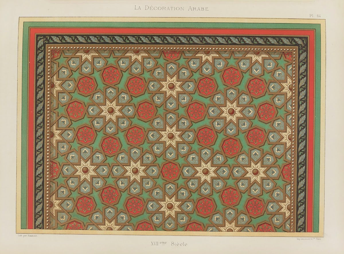 La Décoration arabe Pl55 1860s 1880s