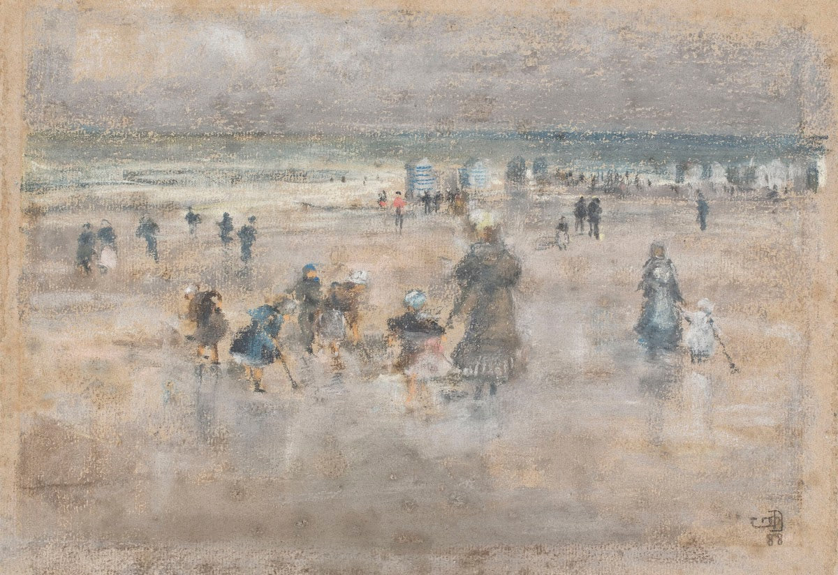 Figures on the Beach 1888