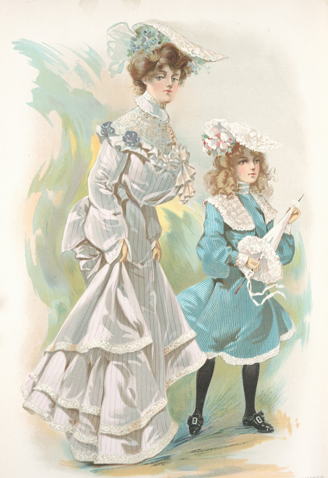 Shantung glacé 1904