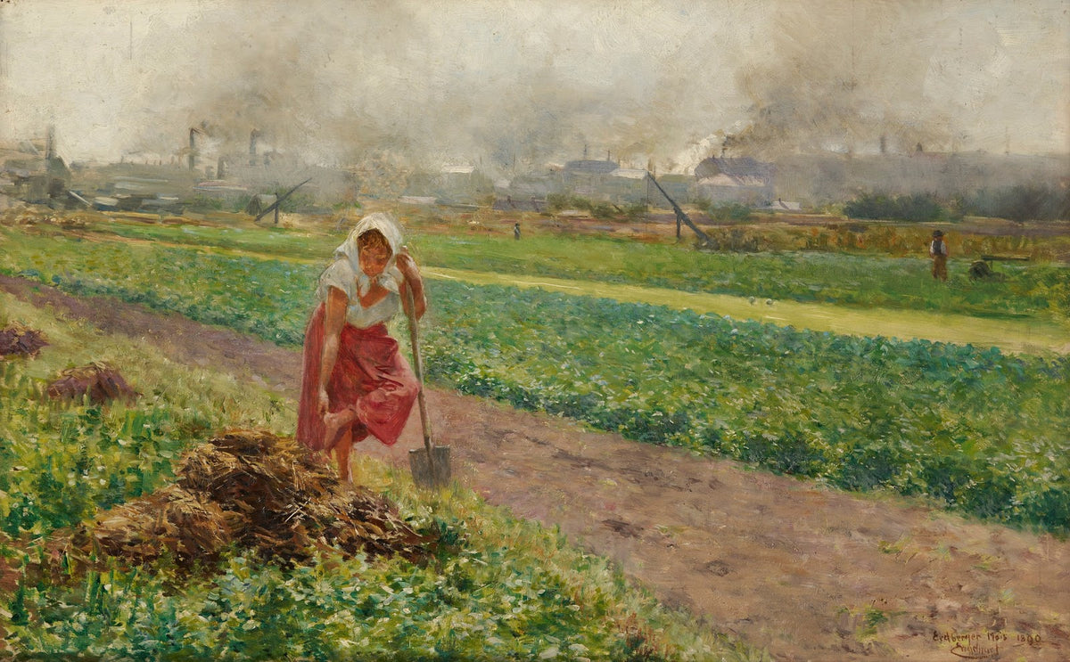 Das Erdberger Mais im Jahr 1890 1890
