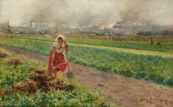 Das Erdberger Mais im Jahr 1890 1890