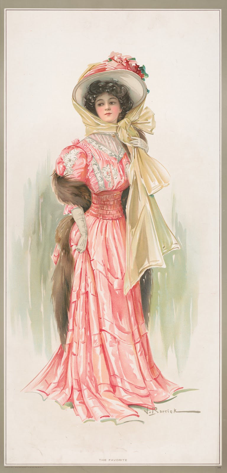 The favorite 1908