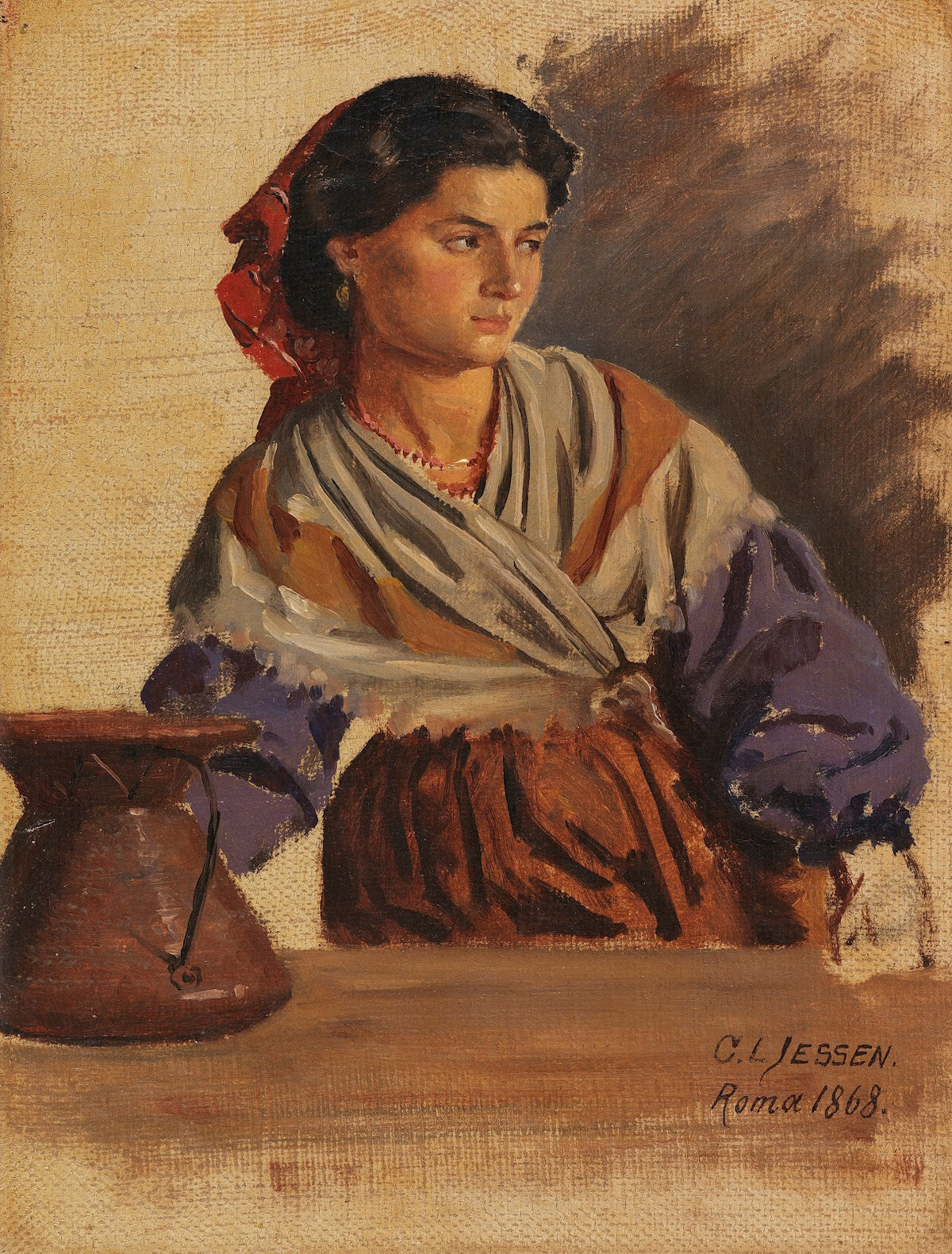 Junge Römerin 1868